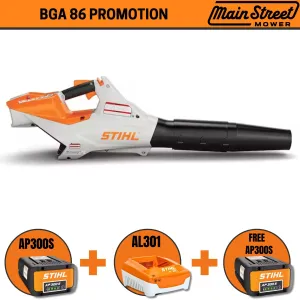 STIHL BGA 86 Battery Powered Handheld Blower