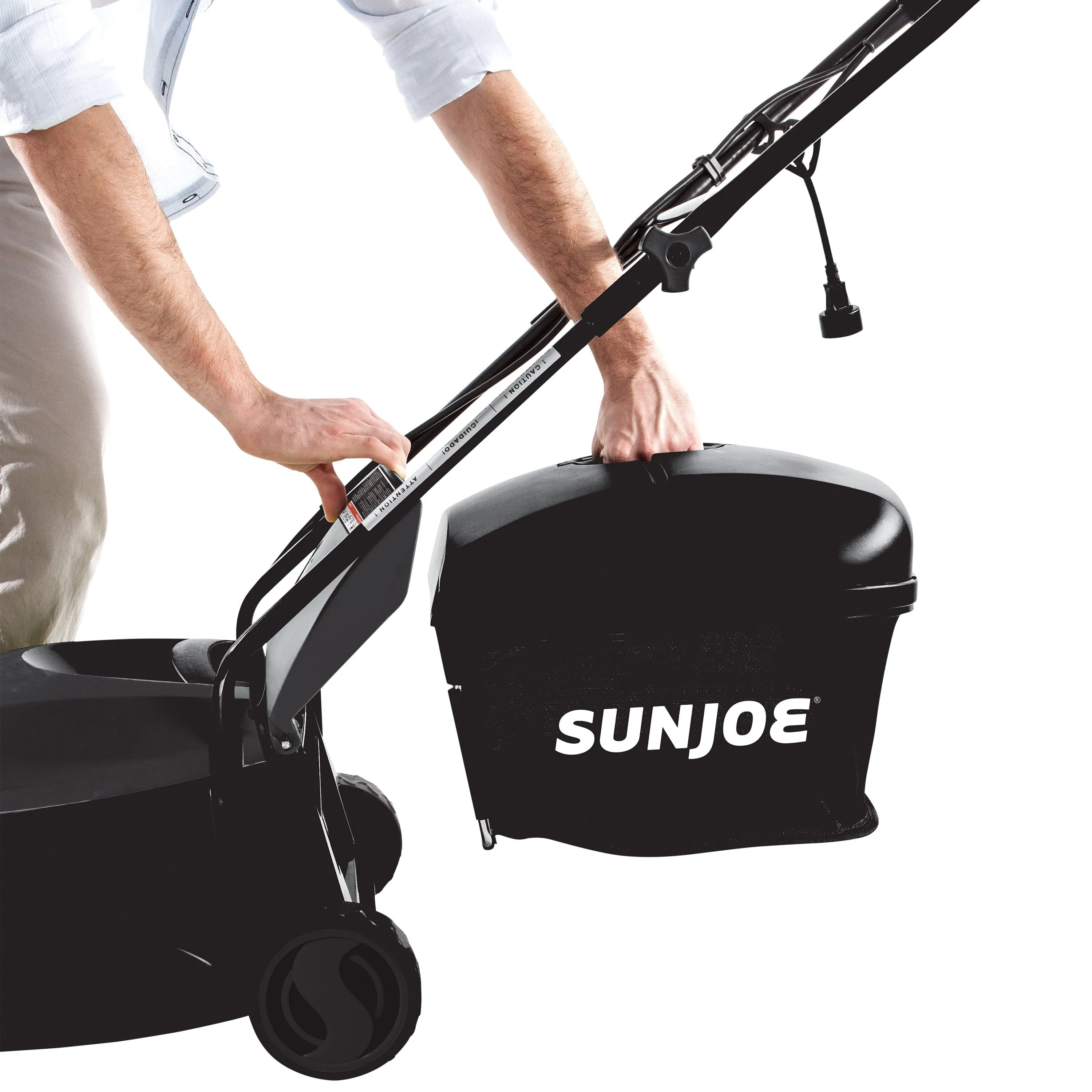 Sun Joe MJ401E-BLK Electric Lawn Mower | 14 inch | 12 Amp, Black