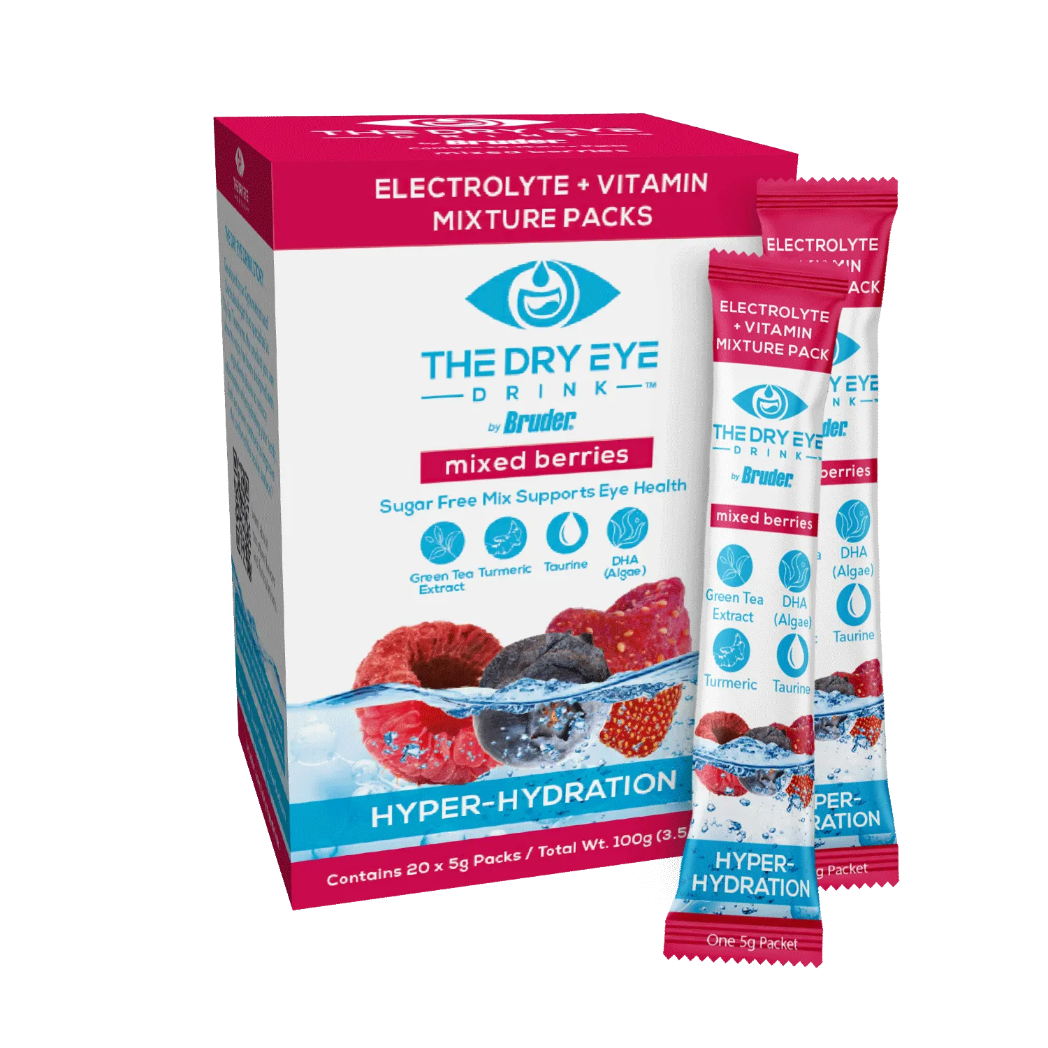 The Dry Eye Drink - Mixed Berries Flavor