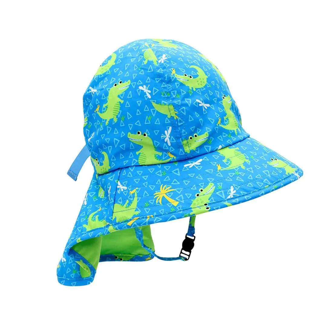 UPF 50  Cape Sun hat - Alligator