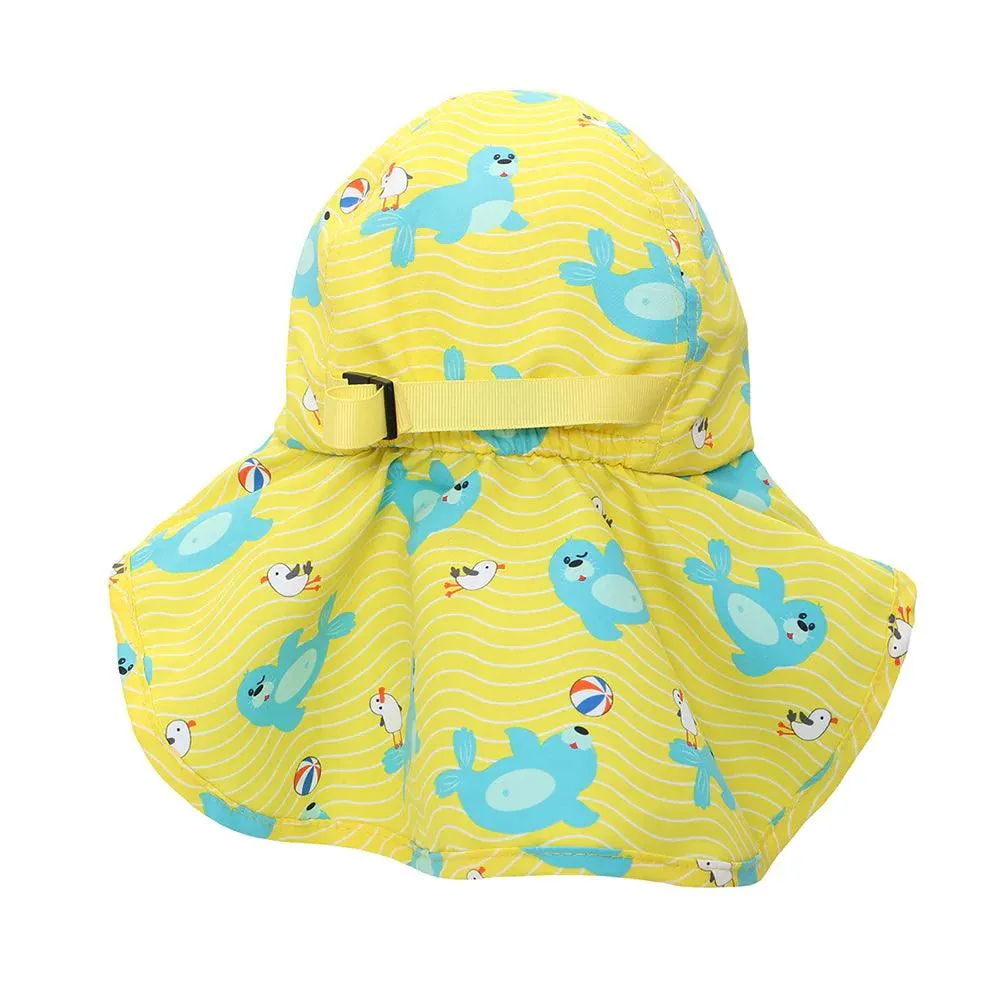 UPF 50  Cape Sun hat - Seal