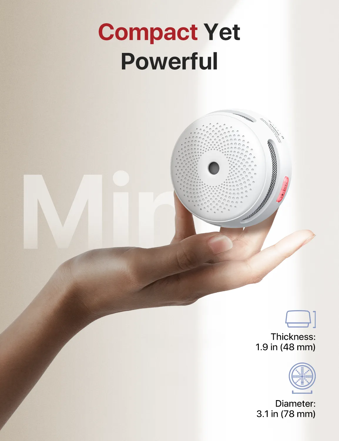 X-Sense XS01 Standalone Mini Smoke Detector